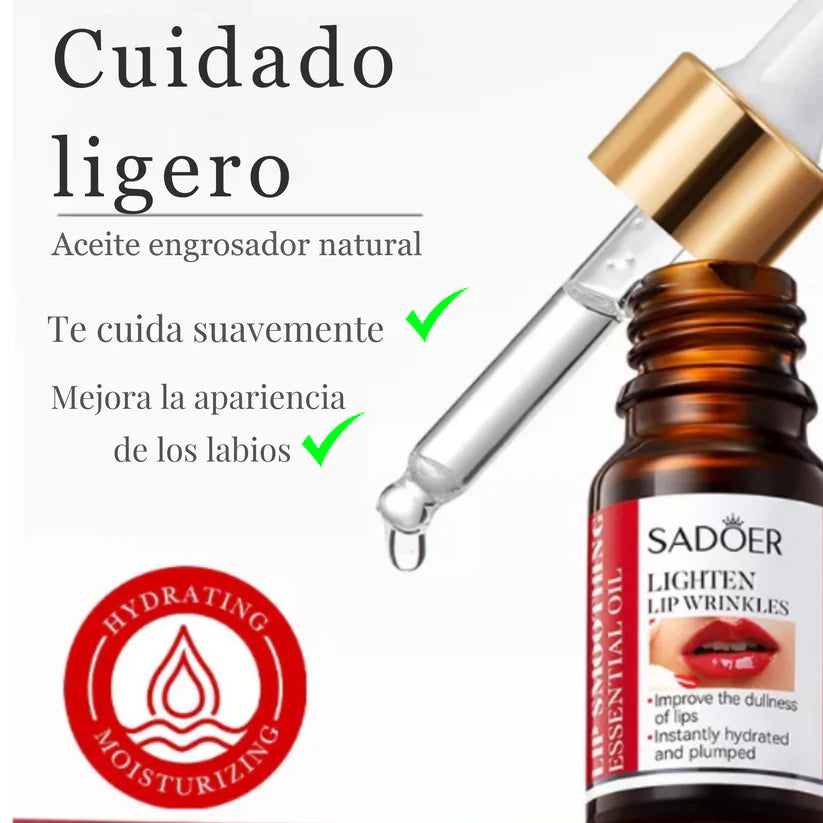 LushLips - Sérum Engrosador para Labios Más Llenos y Sensuales