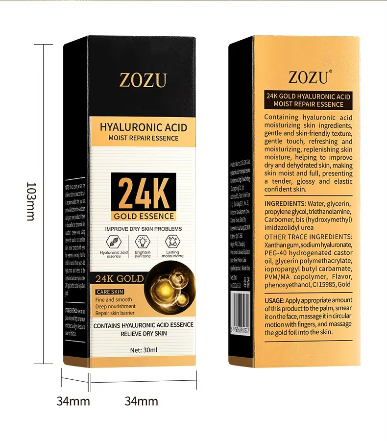 Luxury Glow 24K – Serum con Oro y Colágeno para una Piel Perfecta