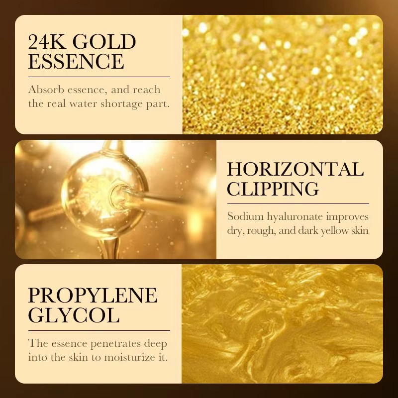 Luxury Glow 24K – Serum con Oro y Colágeno para una Piel Perfecta