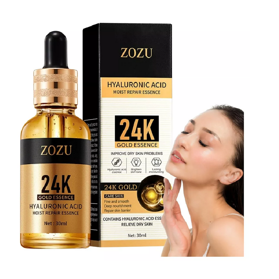 Luxury Glow 24K – Serum con Oro y Colágeno para una Piel Perfecta
