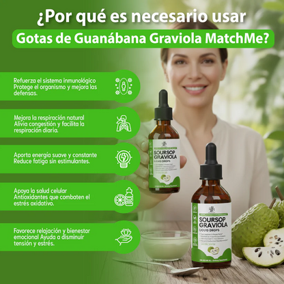 Extracto de Guanábana Orgánico 100% Puro – Apoyo inmunológico, respiratorio y bienestar general | Nature Sours